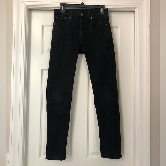 Men’s Levi’s 512 Slim Taper Black Jeans - Picture 4 of 16